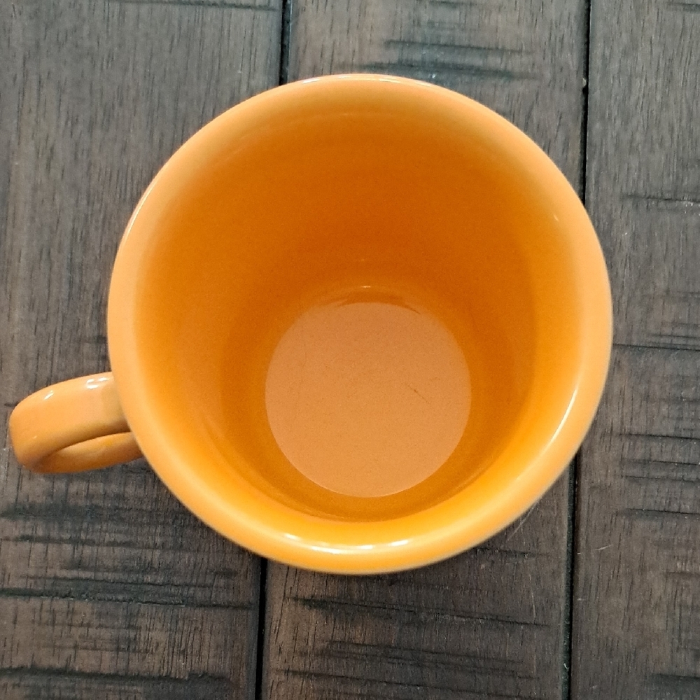 Tangerine Fiestaware Cereal Bowl And Mug - Picture 4 of 5